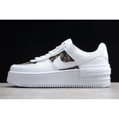 Nike Bayan Air Force 1 Shadow Gri / Haki Kaykay Ayakkabı Türkiye - CIFA7TC1